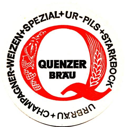 bad urach rt-bw quenzer rund 1a (185-quenzer-schwarzrot)